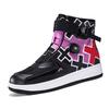 Fashionable And Trendy Anti Slip Motorcycle Boots Wear-Resistant Riding Leather Motorcycle Shoe High Top Casual Motorcycle Shoes