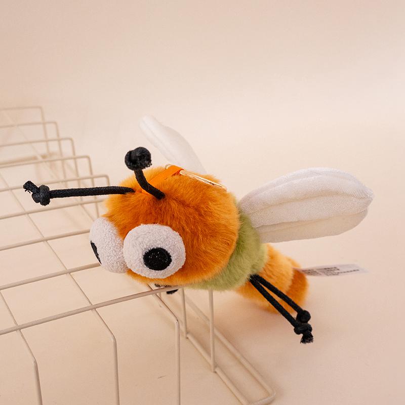 Creative Insect Doll Plush Toys - Cute Funny Dragonfly Mosquito Moth Pendant For Home Decoration Birthday Gift