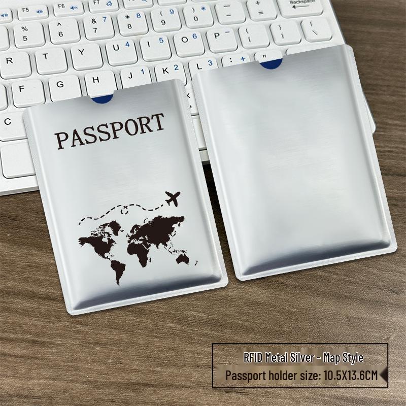 Cross-border RFID & NFC Blocking Waterproof Aluminum Card Sleeve