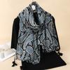 Luxury Brand  Autumn Winter Women Scarf Beach Shawl Cotton Lady Fashion Flower Scarves Bandana Pashmina Wrap Hijab Muffler