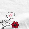 Woodstock Smelling The Flowers T Shirts Merch Men Women's 100% Cotton Vintage T-shirt Short Sleeve Clothing Adult