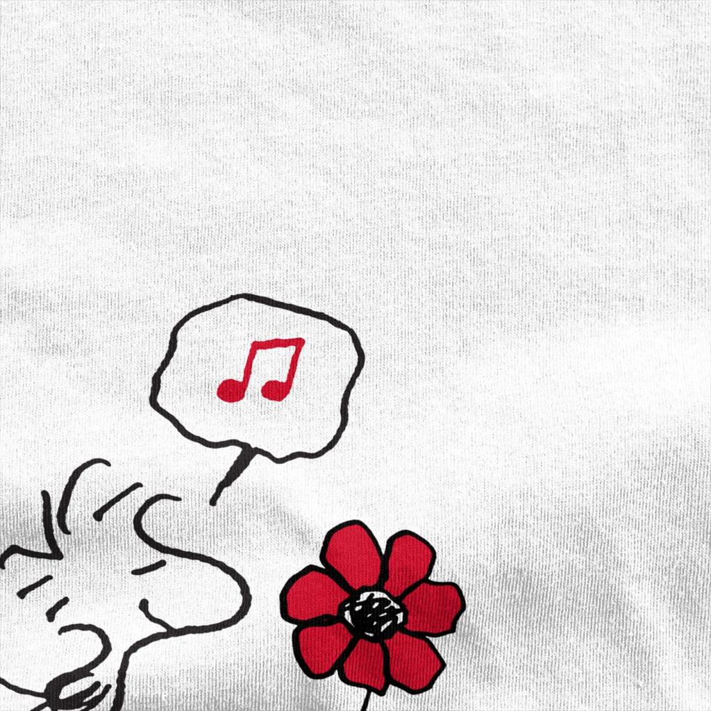 Woodstock Smelling The Flowers T Shirts Merch Men Women's 100% Cotton Vintage T-shirt Short Sleeve Clothing Adult
