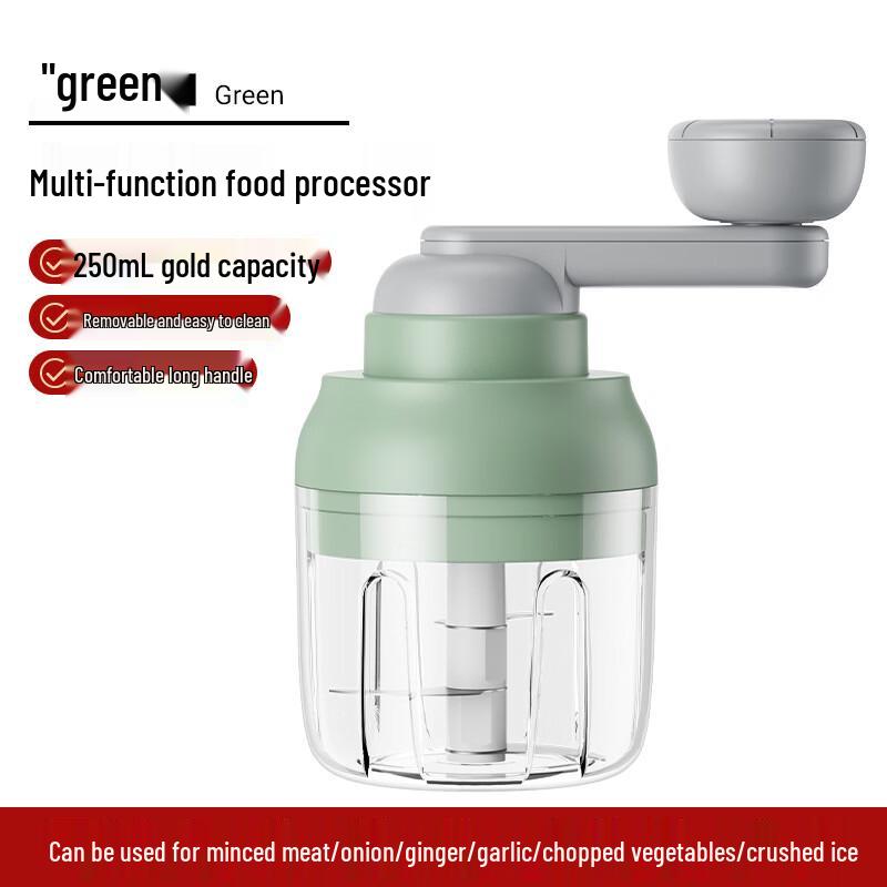 Hand-cranked Garlic Press Food Processor