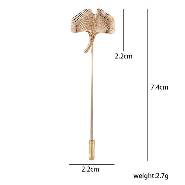 Aslsaw Multi-Styles Lange Nadeleinführungskappe Metallbrosche Pin Anzug Hemd Kragen Pins Corsage Broschen für Männer und Frauen