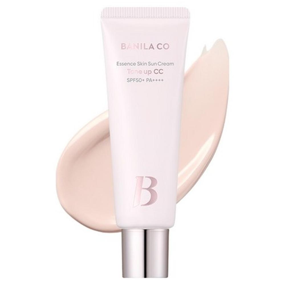 BANILA CO Essence Skin Tone-Up CC Sunscreen SPF50+ PA++++ 50ml - Brightening Protection, Korean