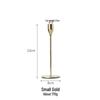 European Style Wrought Iron Candle Holder Set - Three-Piece Candlelight Dinner Ornament.