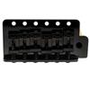 Musiclily Ultra 10.5mm Pitch 6-Point Support ST Tremolo Bridge Vintage Steel Saddle 42mm Brass Block for Strat Electric Guitar Black