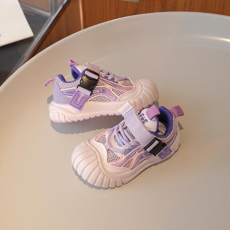 

Boys sports shoes spring and autumn mesh breathable running shoes girls double mesh shoes medium and older children s casual shoes 21