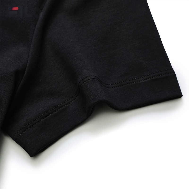 New FILA Short Sleeved Dress Women's Jet Black F11W223309F-BK