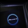 For Honda Acc02pcs/set For Honda Accord Odyssey Elysion CR-Z Spirior Auto Accessories Car Door Welcome Light Led HD Projector Lamp