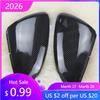 BND1 2026 New For VW VOLKSWAGEN Hub Caps Carbon/Chrome Car Accessories Fit for VW Golf 7 MK7 MK7.5 GTI R GTE GTD 2013-2020 Rearview M NL4