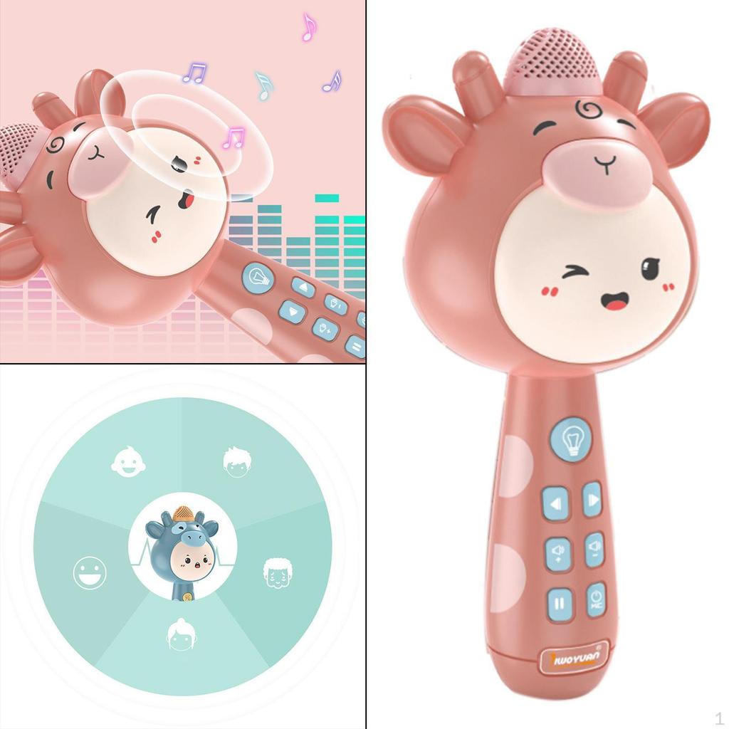 Mikrofon Tragbarer Handheld-Lautsprecher Soundwechsel-Mikrofon für Kinder