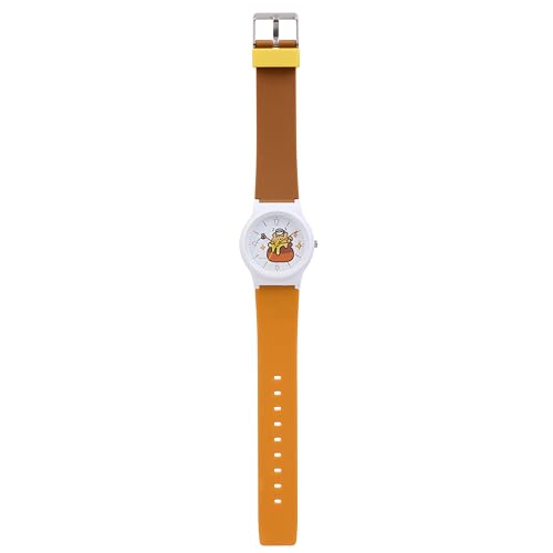 Citizen Q&Q Analog Watch, Kanahei Winnie the Pooh (Honey Party) Design, 10 ATM Water Resistant, Urethane Strap, V06A-511VK, Girls' Gray