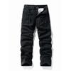 Retro Tactical Work Pants Men's Versatile Outdoor Loose Multi Pocket Straight Leg Casual Pants