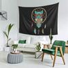 Native Mandala Owl American Tapestry Decoration Art Aesthetic Tapestries for Living Room Bedroom Home Wall Cloth Wall Hanging
