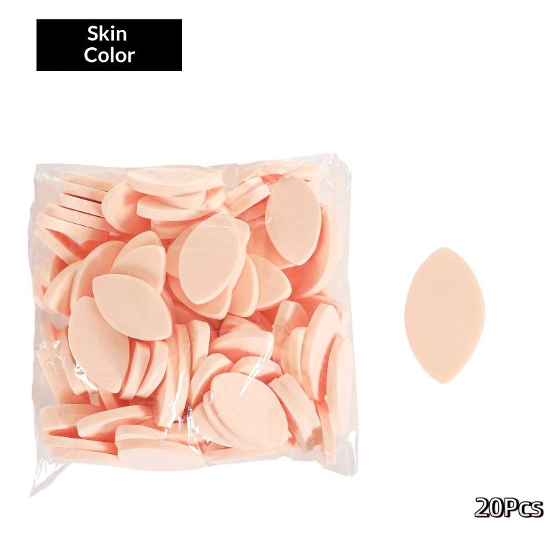 20/50Pcs Soft Sponge False Eyelash Pads Colorful Reusable Makeup Puffs Lash Map Chart Wispy Lashes For Beginner Training