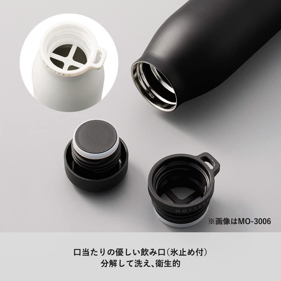 MOTTERU Thermo Stainless Steel Shoulder 500ml Water Bottle for Boys and Easy To Easy To Fill with Direct Hot or Stainless Shoulder Exercise Bottle,