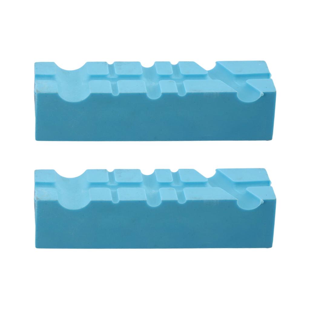 Bench Vise Accessories Magnetic Vise Jaw Pads DIY Enthusiasts Enhanced Workspace Functionality Multiple Use Applications