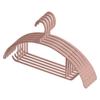 5 Pcs/Set Plastic Non-slip Clothes Hanger Wide Shoulder Adult Size Plastic Clothes Hanger Thickened Clothes Drying Rack
