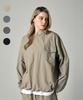 Beiseumeonteuakaibeu Soft Nylon Oversized One-Pocket Sweatshirt (4 Colors)