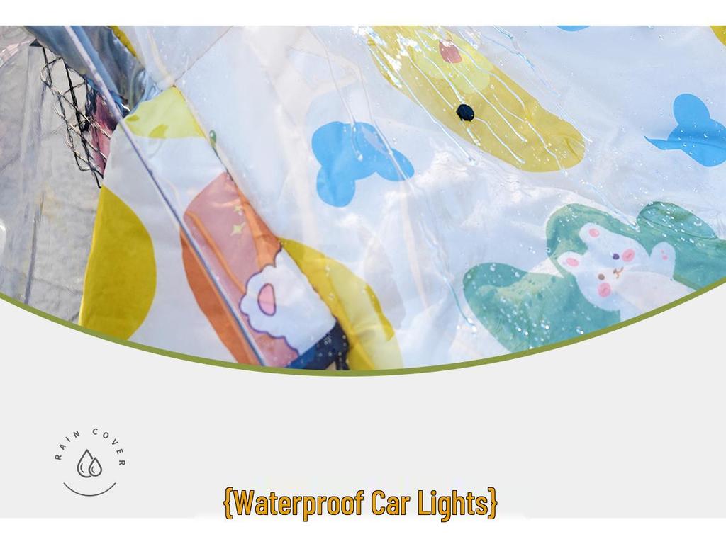 Extra Large Electric Car Windshield and Bicycle Handlebar Rain Cover