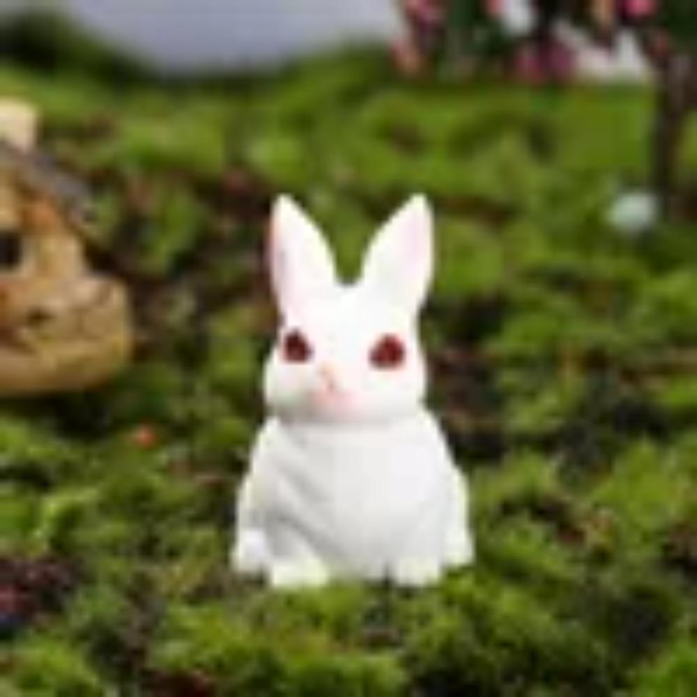 Милый смоляной кролик — фото 8