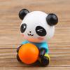 4Pcs/Set Anime Panda Doll Cartoon Action Toy Figures 2-4cm