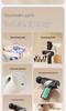 Compact Rechargeable Fascia Gun: Portable Muscle Relaxer and Massager for Home Fitness
