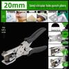 East Tour Half-Circle PVC Card Punch Pliers Tool
