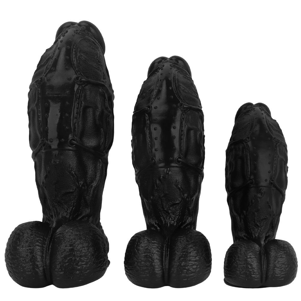 PVC Butt Plug Dildo Women's Masturbator Adult Sex Toy Huge Dildo Fisting Strap on Penis Big Dick