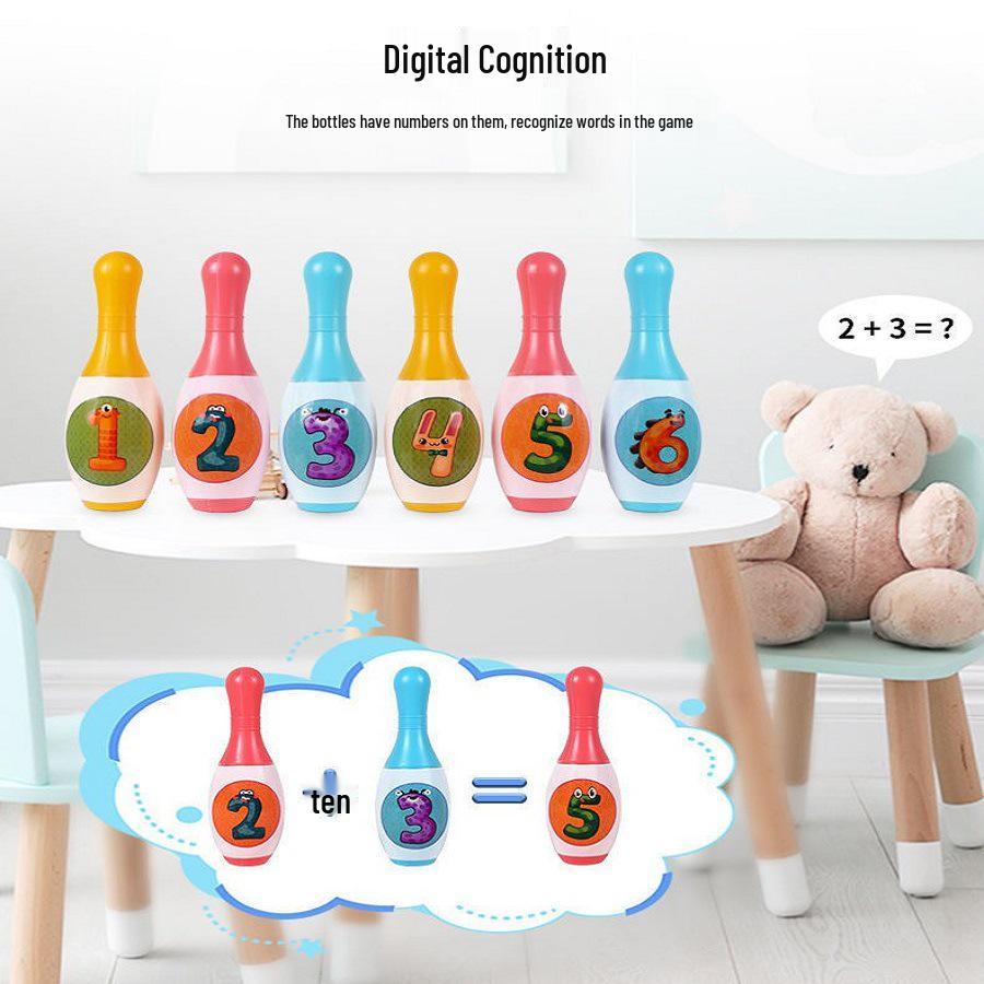 Cross-Border Educational Bowling Toys for Kids - Indoor & Outdoor Parent-Child Games