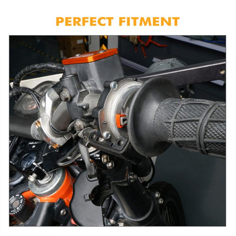 Motorcycle Aluminum Throttle Filler Spacer for KTM 1090 Adventure 2017 2018 2019 690 Duke 690 Enduro R 690 SMC R 2014-2023 2024