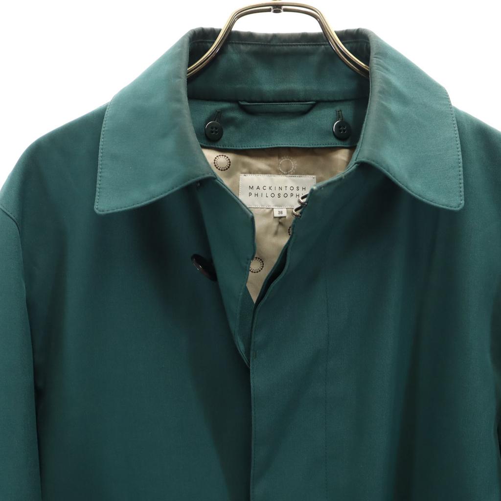 MACKINTOSH PHILOSOPHY Hergestellt in Japan von Sanyo Shokai Edelstahl Kragenmantel Herren Gebraucht