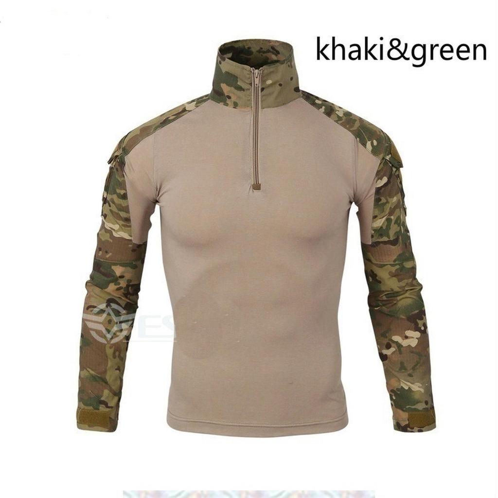 Men Army Camouflage Tactical T Shirts
