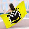 S-E-V M-Marchals Brand Microfiber Printed Beach Towel Mountain Climbing Yoga Beach Swimming Running Absorbent Soft Towel