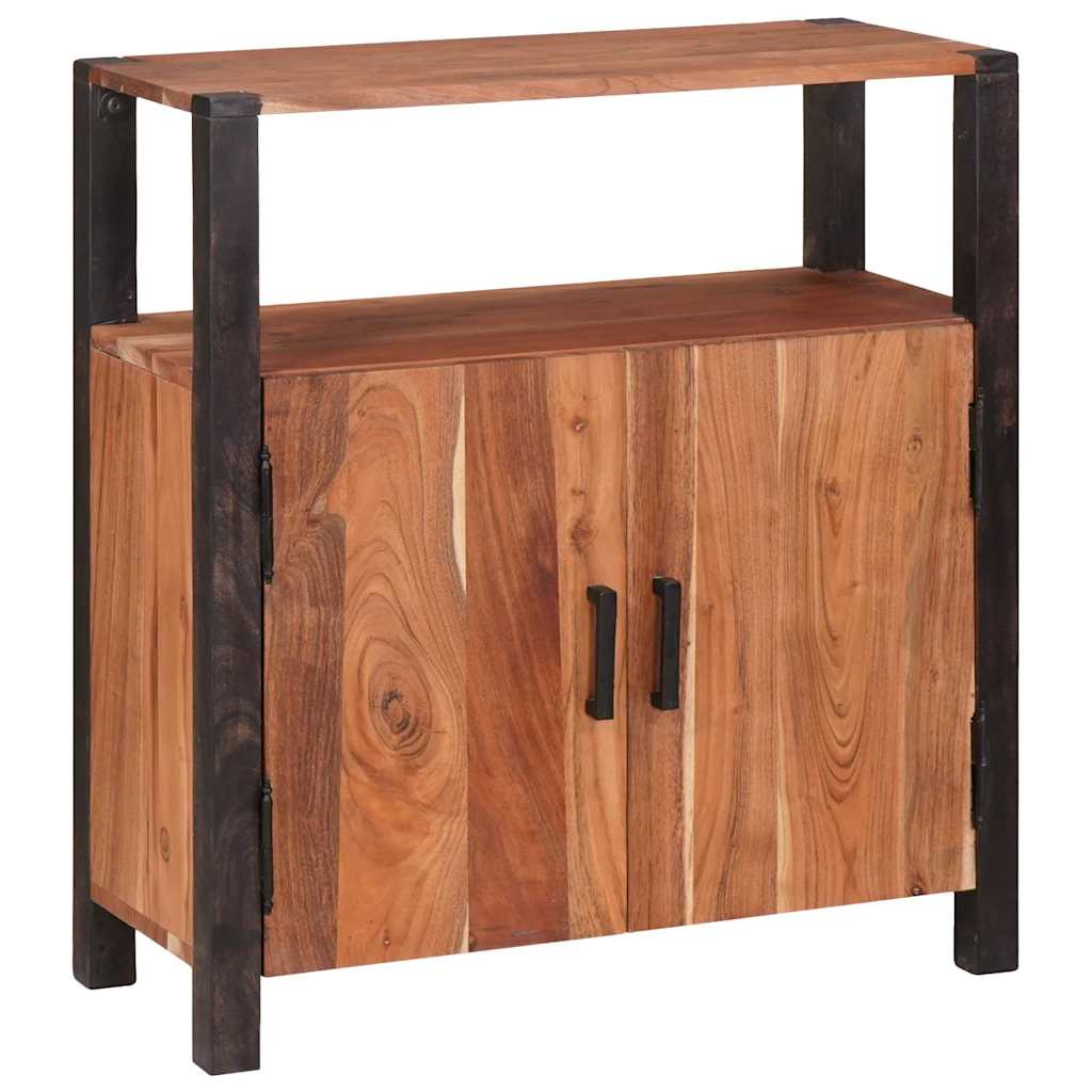 Sideboard Brown 70 X 30 X 75 Cm Solid Acacia Wood