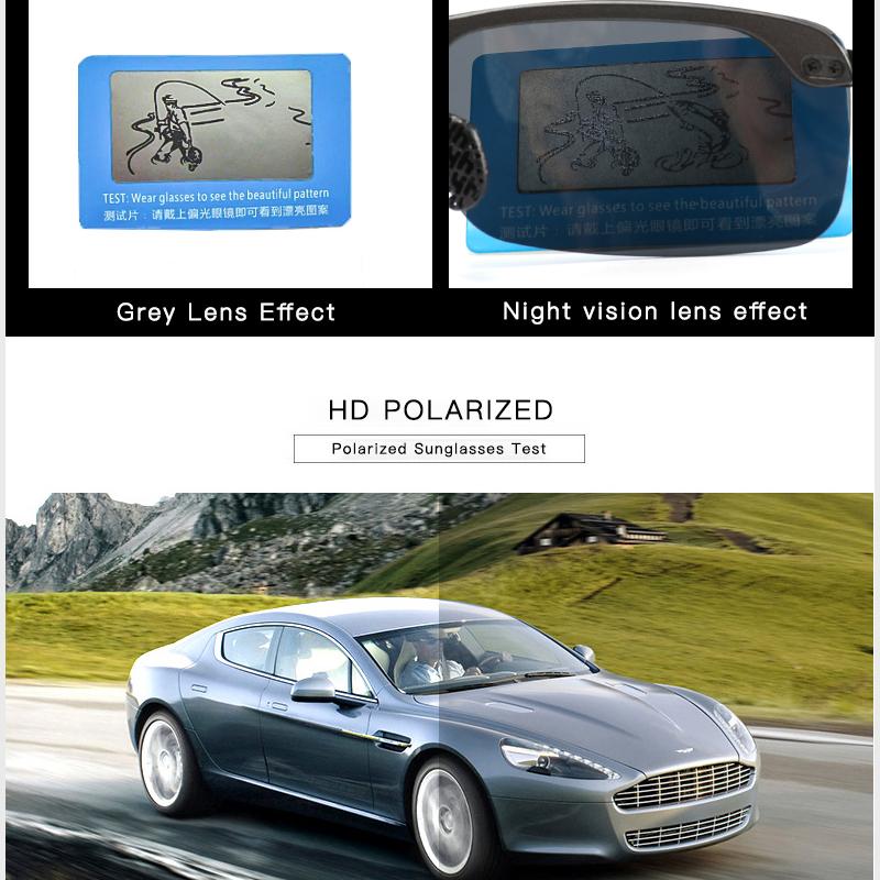 Night Vision Glasses for Men Women Anti Glare Driving Sunglasses Half Frame Sport Goggles Day Night Eyewear Outdoor