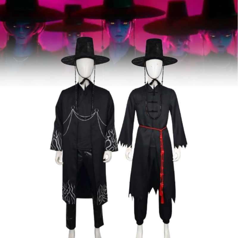 Hunters Demon Kpop Saja Boys Cosplay Costume Stage Singing Suit Halloween Party