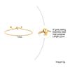 Minimalist Thin Snake Chain Bracelets for Women Length Adjustable Jewelry Gold Color Stainless Steel Christmas New Year Gifts