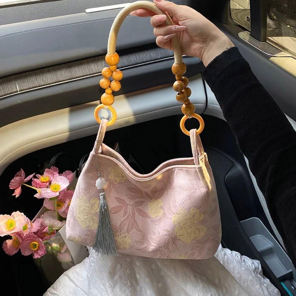 Armpit Bag New Chinese Style Handbag Tassel Pendant Cheongsam Shoulder Bag Party