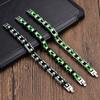 Stainless Steel Cycling Bracelet Men Women Hip Hop Style Geometric Chain Link Adjustable Biker Accessory