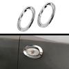Turn Signal Lamp Side Light Chrome Cover Trim for Nissan Qashqai Dualis J10 2010 2011 2012 2013 Bezel Car Styling Decoration