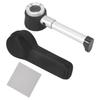 ABUL-Handheld 45X Folding Linen Tester Metal Magnifiers Cloth Thread Counter Magnifier Magnifying Glass With Light Calibration