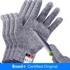 Level 5 Anti-Cut Gloves Safety Cut Proof Stab Resistant Wire Stainless Steel Wire Metal Mesh Butcher Cut-Resistant Safety Amagi