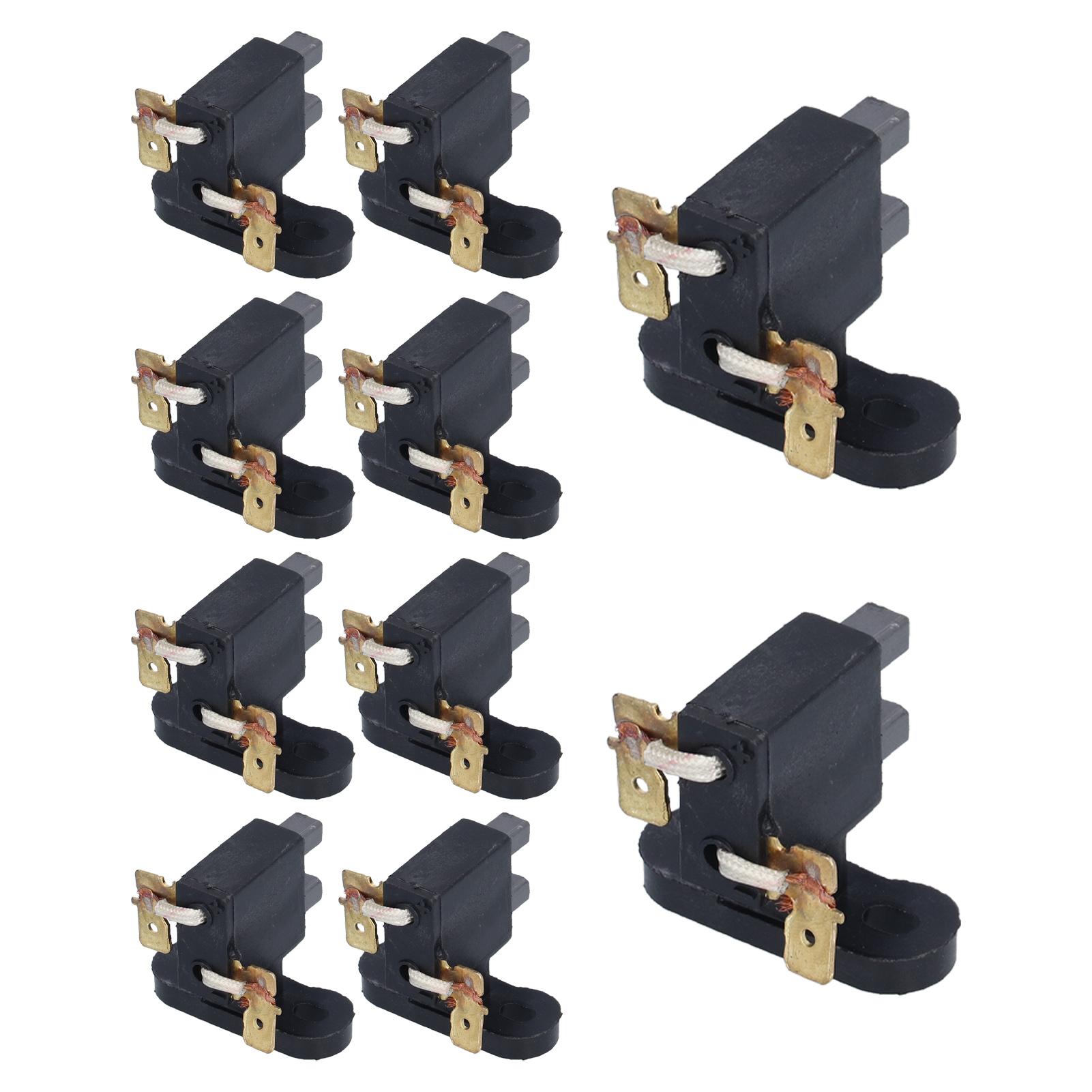 

10 шт. генератор угольные щетки удобное простое соединение прочная надежная сборка генераторная головка для GX160