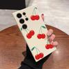 Hot Selling Retro Cherry Samsung S26edge Phone Case Samsung GalaxyS25plus Case