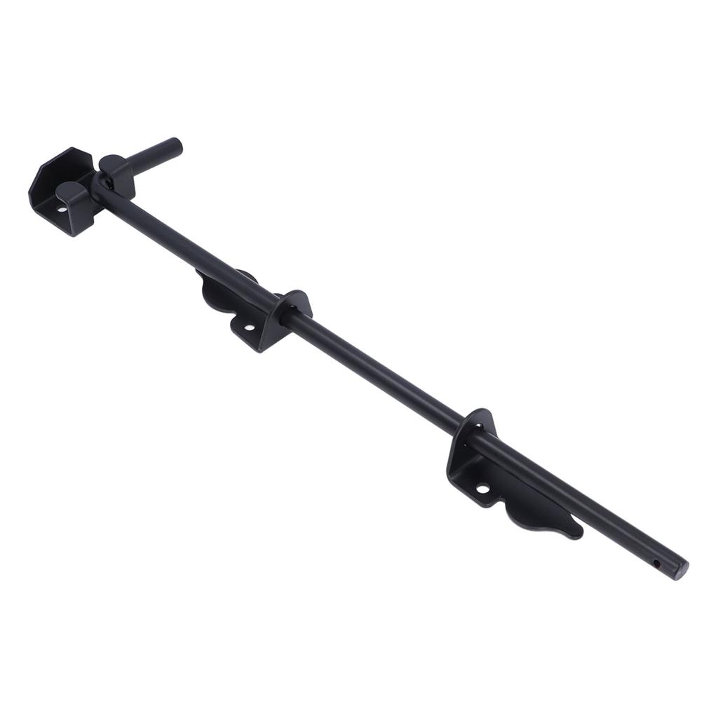 18 Inch Heavy Duty Drop Rod for Gate Doors Stopper Weather Resistance Gate Ground Latch for Wooden