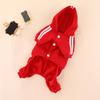 Teddy Dog Clothes Fleece Sweater Pet Clothes Autumn and Winter VIP Bichon Pomeranian Puppy Four-legged Tiger Clothes