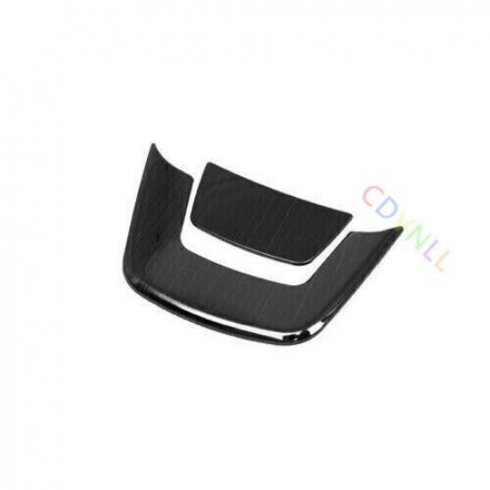 For Toyota Highlander 2020-2023 Black Titanium Steering Wheel U-type Cover Trim