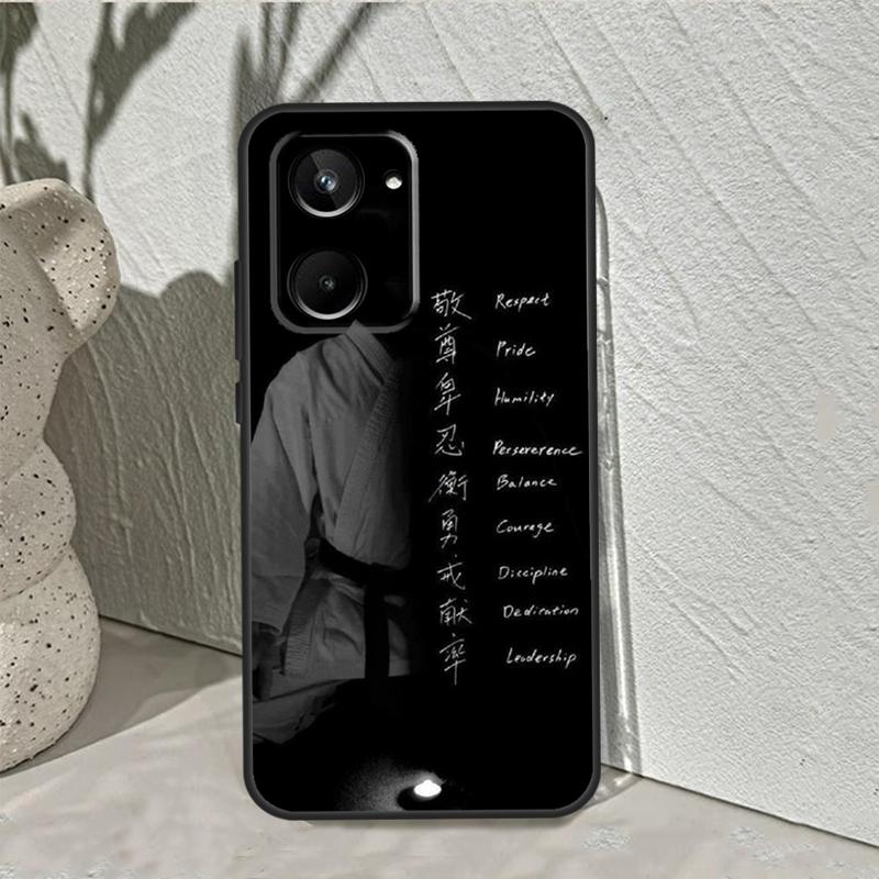 Kung Fu Karate Taekwondo Martial Arts For Realme C55 C53 C67 C75 C71 C61 C33 C63 C51 C65 10 11 12 13 14 Pro Plus GT7 15 Pro Case